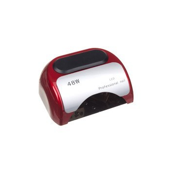 Lampa LED + CFL do paznokci 48W CFL06 Czerwona